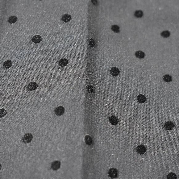 Soft Surroundings Perfect Ponte Straight Leg Flocked Dot Pants Size XS GUC - Picture 3 of 5